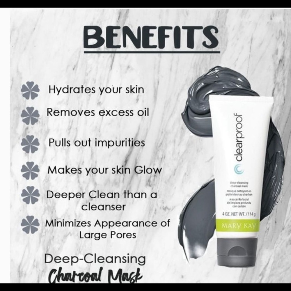 Mary kay characol deep cleaning wash